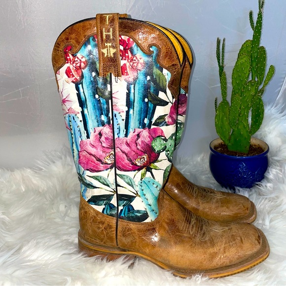 Tin Haul Shoes Tin Haul Cactilicious Boots Poshmark